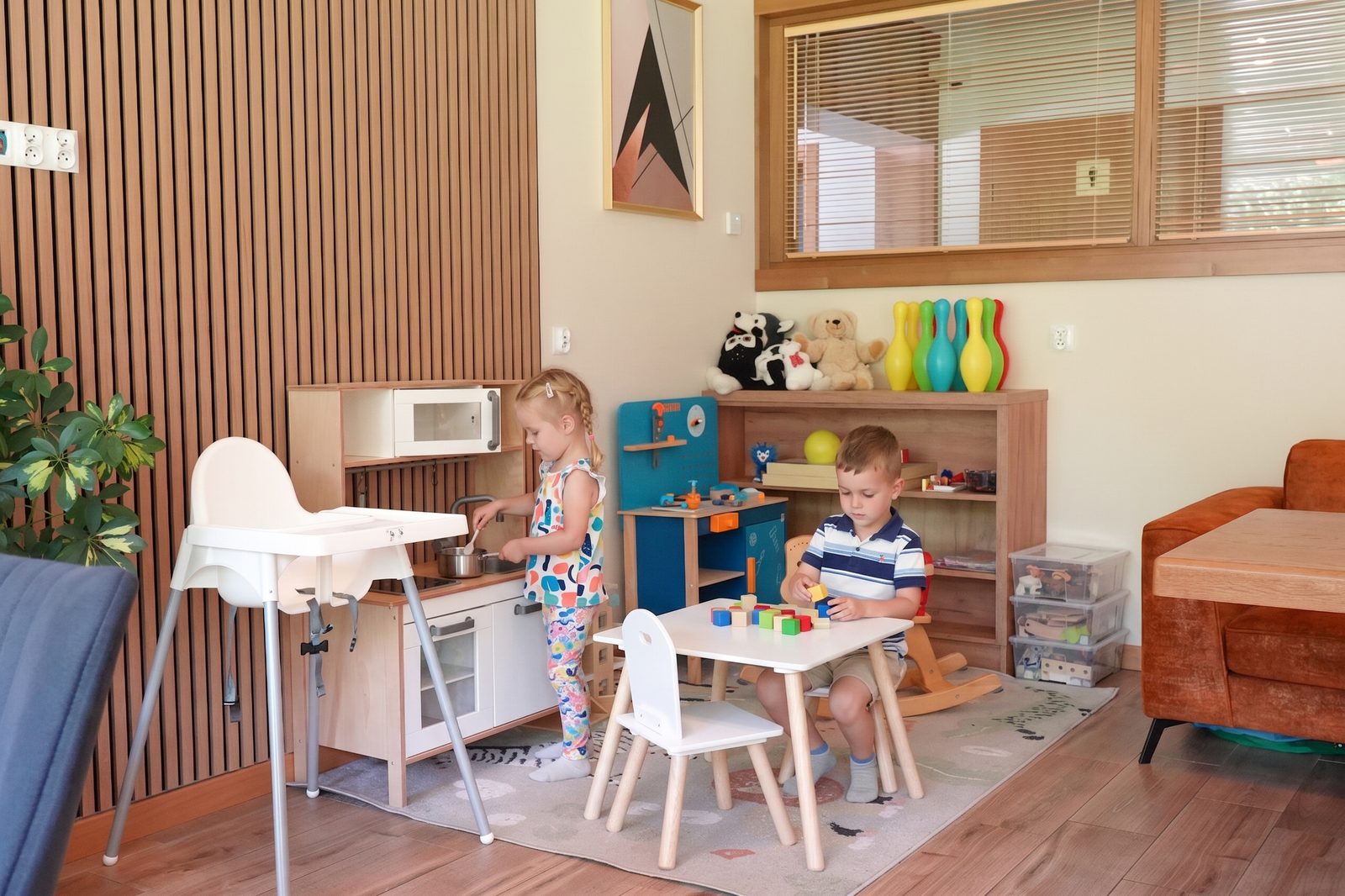 The playroom for rainy days